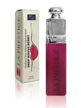 PREDIRE LA PRESTICE Deep Radiant Kiss Glossy Lip Lacquer - Deep Mauve Berry